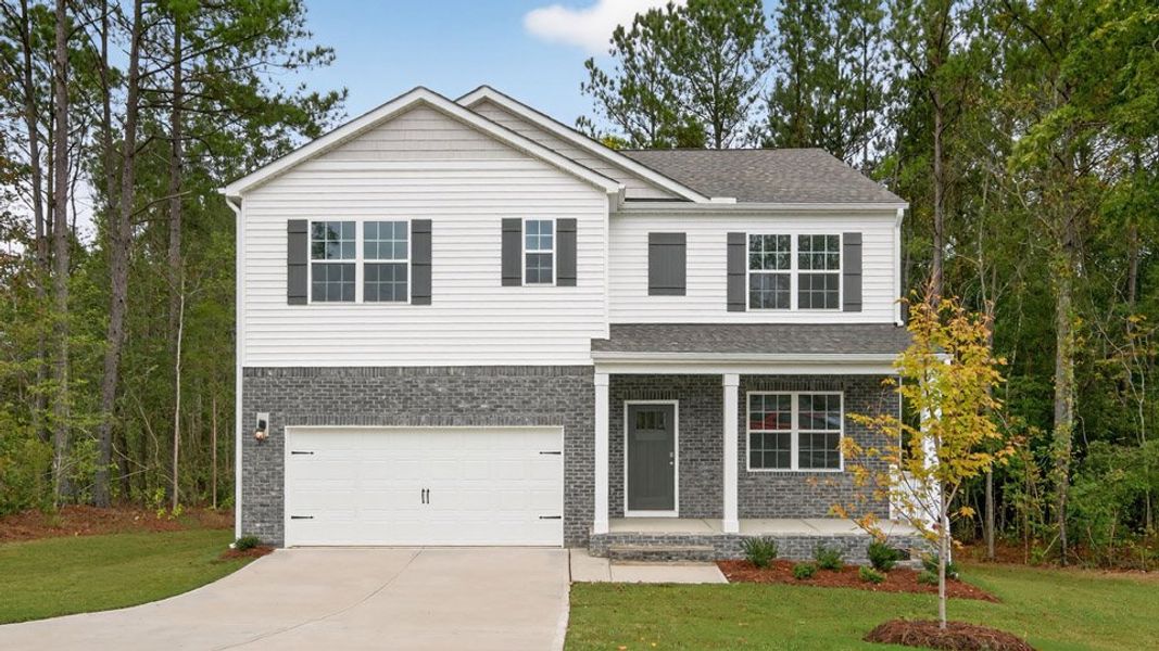 Front exterior of a home in the McKay Place community, located in Lillington, NC (Image 9).