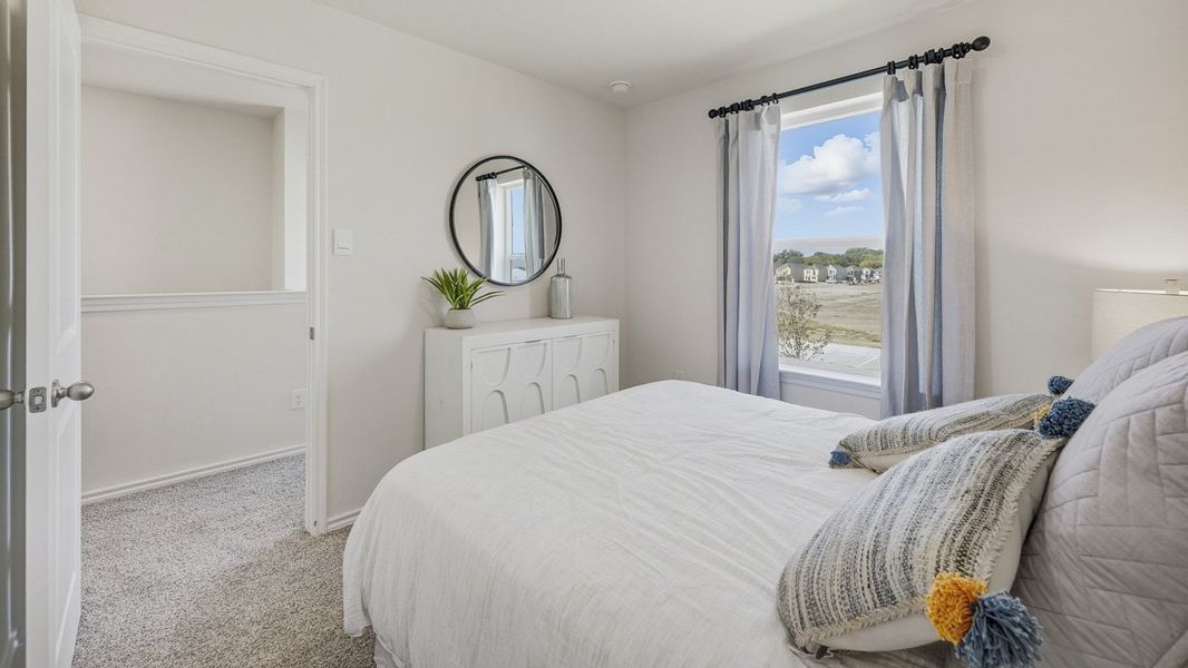 Furnished interior in a model home at Arbor Trails South in Princeton (Image 55).