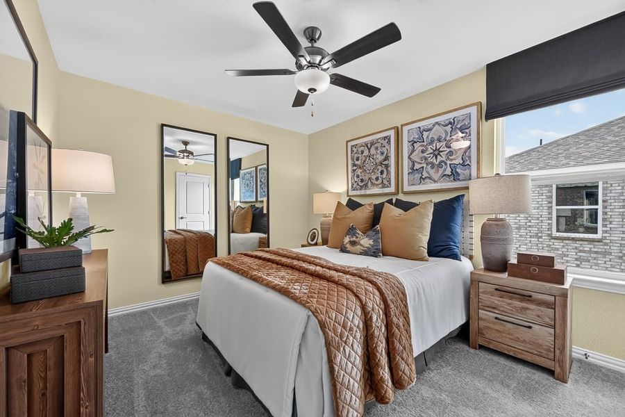 Furnished interior in a model home at Madero 50s in Haslet (Image 129). Furnished interior in a model home at Madero 50s in Haslet (Image 129).
