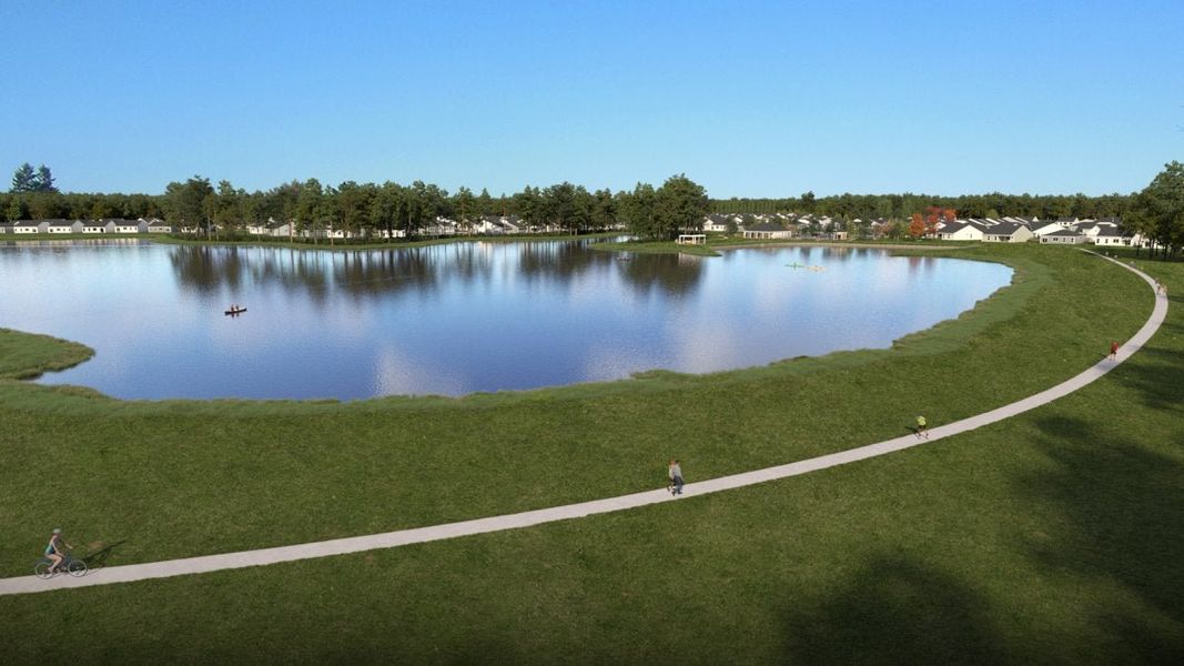 Natural surroundings and green spaces near Savannah Lakes in Hiram, GA (Image 65).