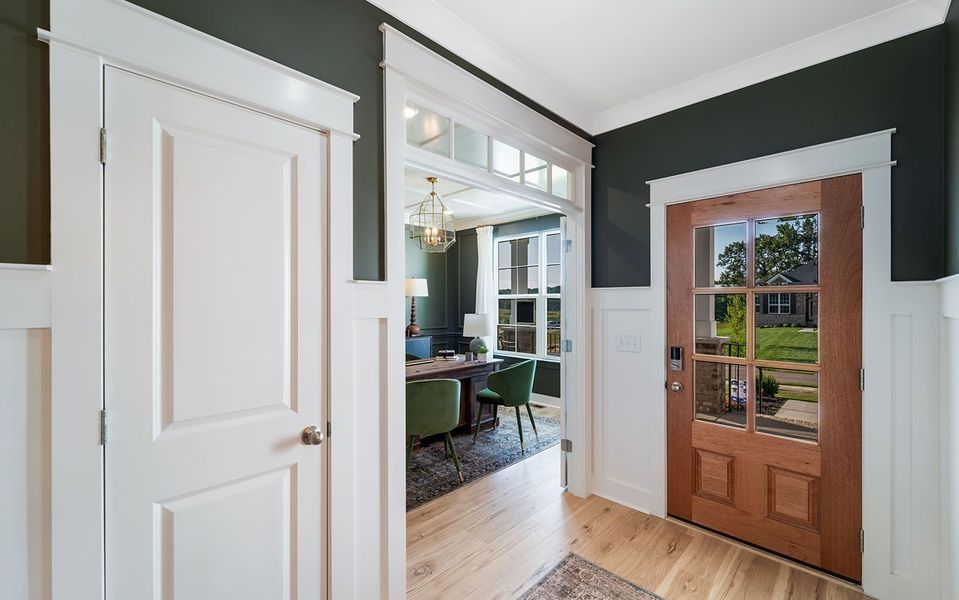 Furnished interior in a model home at Dorris Farm in White House (Image 3).