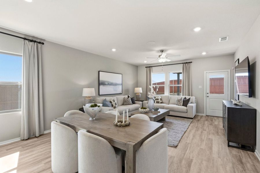 Furnished interior in a model home at Heartland in Heartland (Image 44). Furnished interior in a model home at Heartland in Heartland (Image 44).