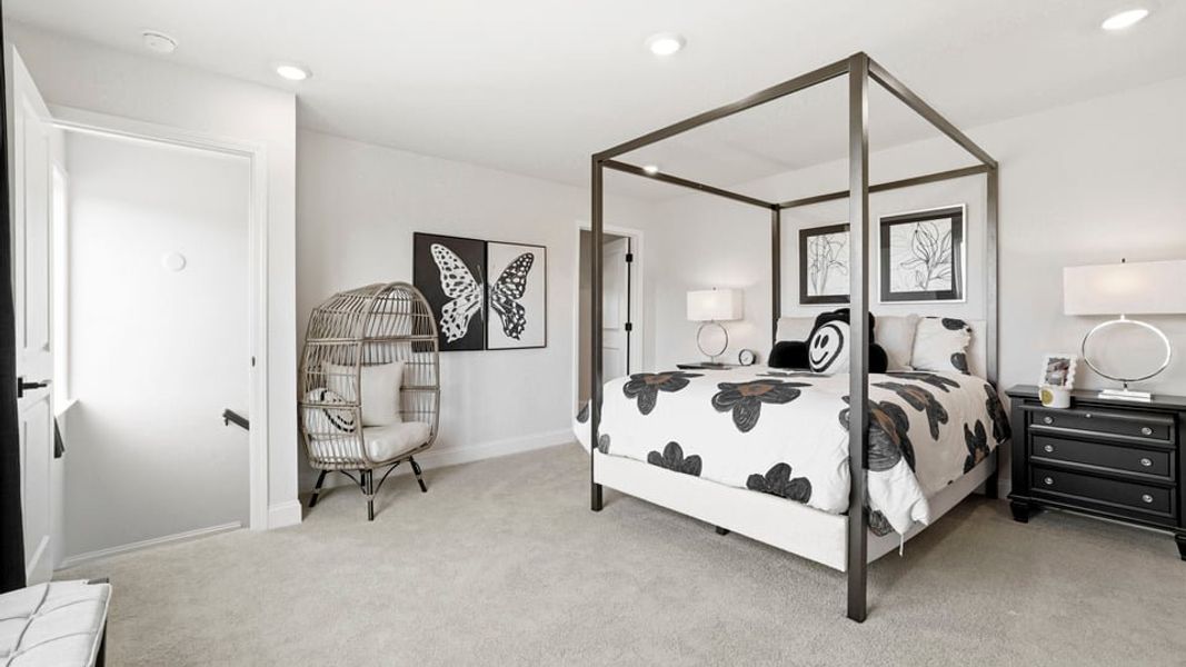 Furnished interior in a model home at Rutledge Estates in Woodruff (Image 26).