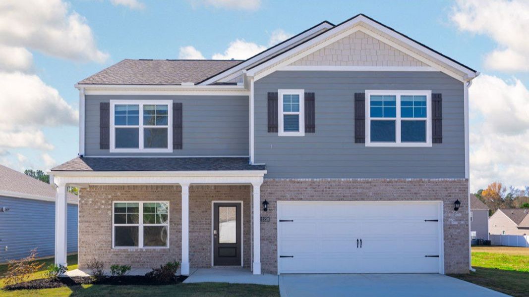 Front exterior of a home in the Hillcrest Landing community, located in McDonald, TN (Image 10).