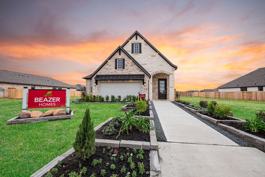 Front exterior of a home in the Confluence community, located in Marion, TX (Image 1). Front exterior of a home in the Confluence community, located in Marion, TX (Image 1).