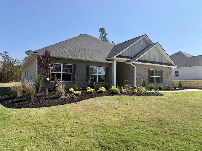 Exterior details of a home in Treetops, Macon (Image 1). Exterior details of a home in Treetops, Macon (Image 1).