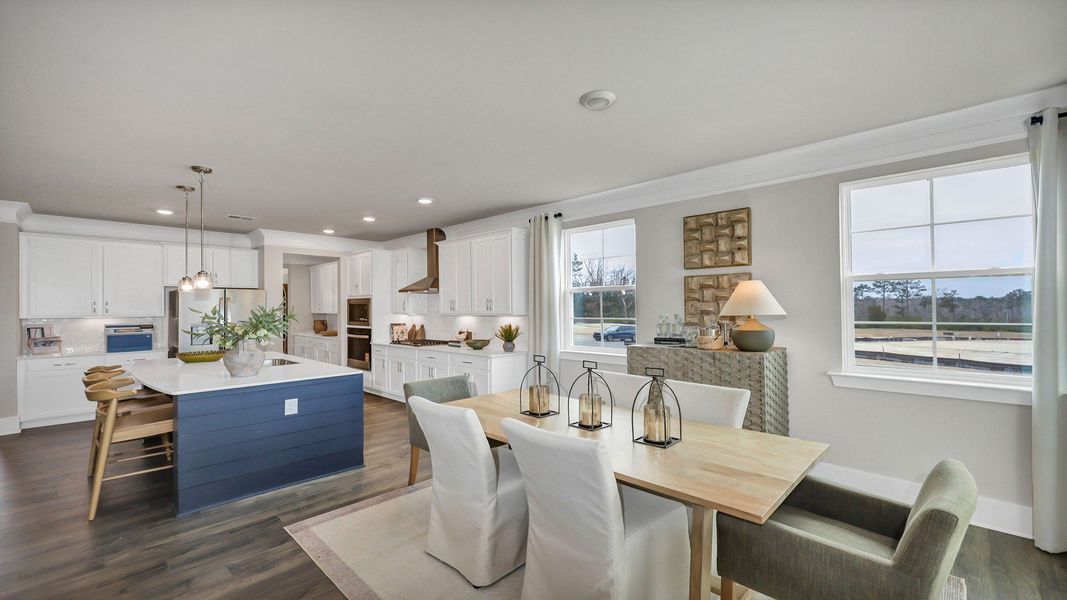 Furnished interior in a model home at Livingston Woods in Irmo (Image 25). Furnished interior in a model home at Livingston Woods in Irmo (Image 25).