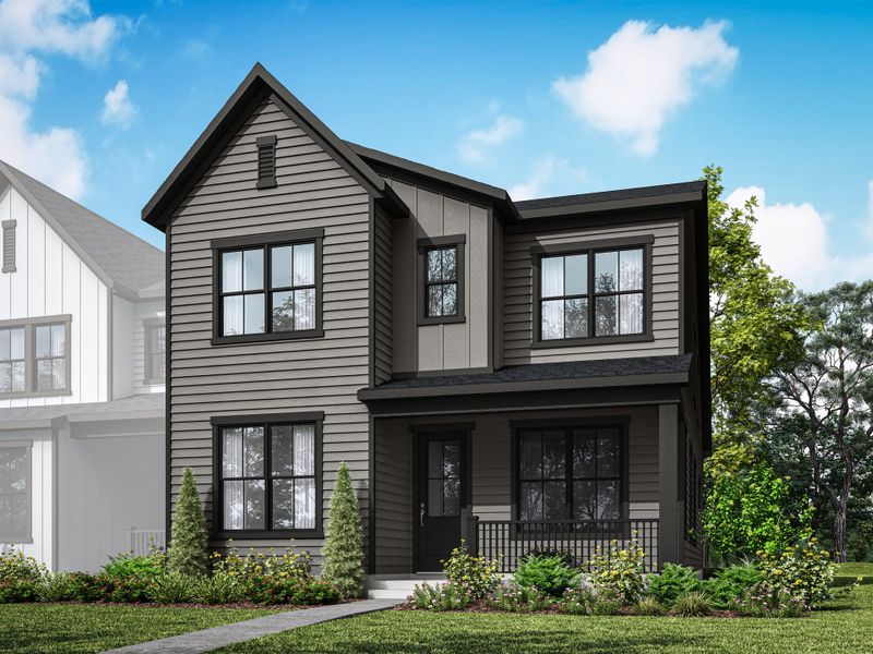 Front exterior of a home in the Seven Oaks community, located in Belmont, NC (Image 11).