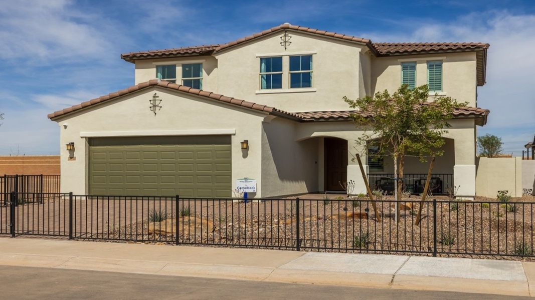 Front exterior of a home in the Eminence at Alamar community, located in Avondale, AZ (Image 2).