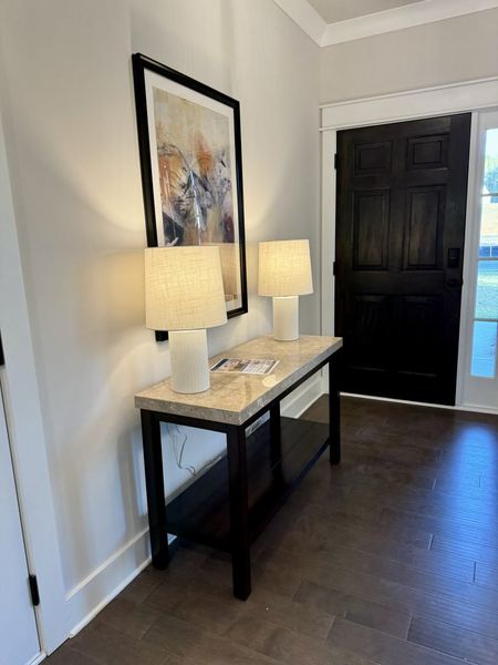 Furnished interior in a model home at Springside Reserve in Powder Springs (Image 6).