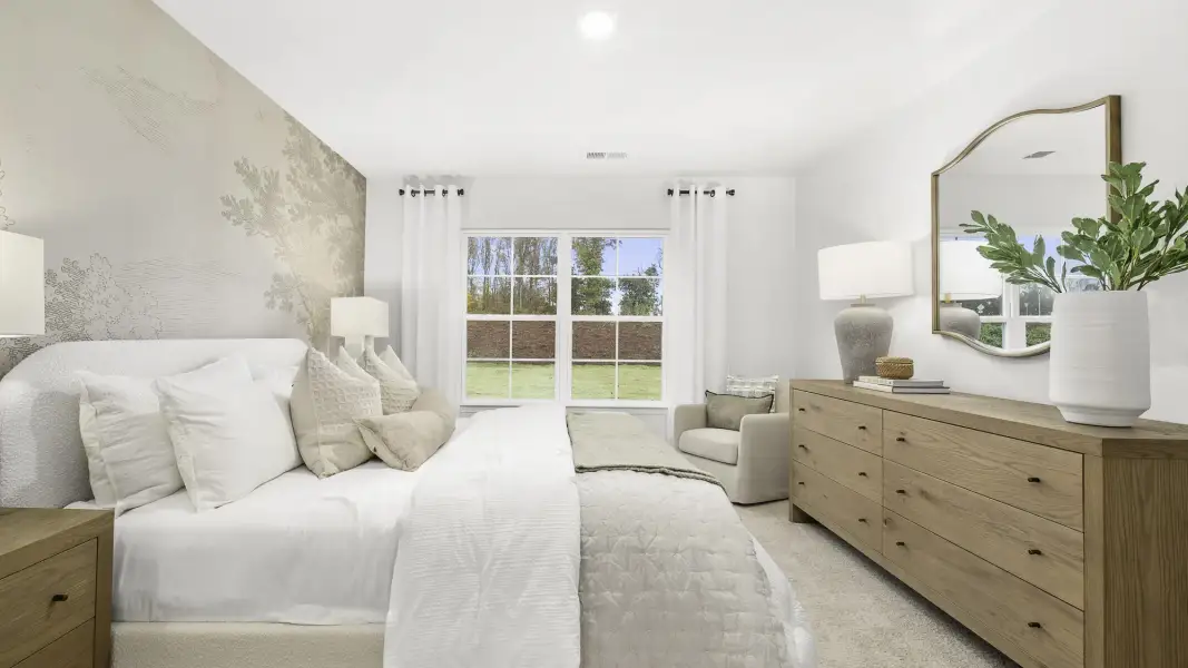 Furnished interior in a model home at Madison Gardens in Lexington (Image 17). Furnished interior in a model home at Madison Gardens in Lexington (Image 17).