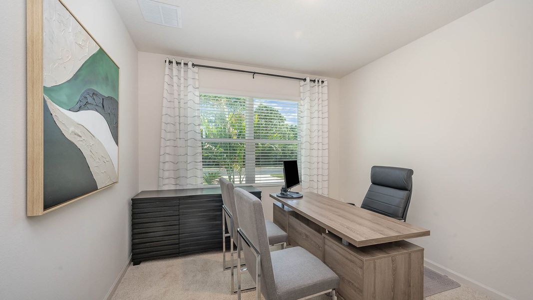 Furnished interior in a model home at Port St. Lucie Spot Lots in Port St. Lucie (Image 27).