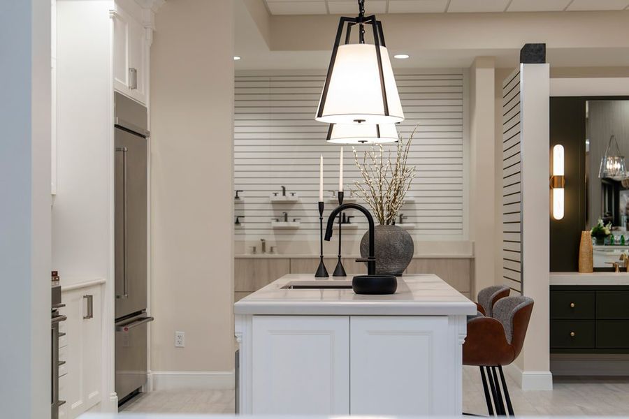 Furnished interior in a model home at Palma Del Lago in Miami Lakes (Image 7).