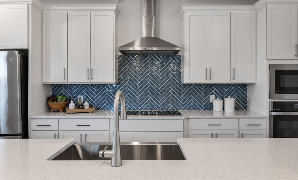 Close-up of interior finishes in a home at New Riverside Village, Bluffton (Image 29).