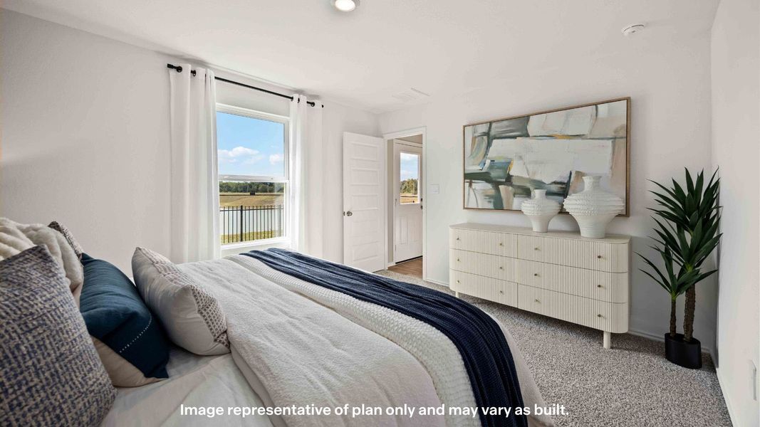 Furnished interior in a model home at Deer Meadows in Odessa (Image 17).