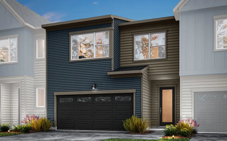 Front exterior of a home in the Summit At Homestead community, located in Chapel Hill, NC (Image 7).