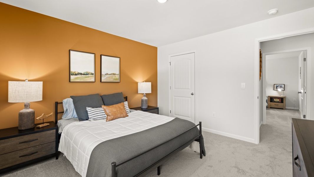 Furnished interior in a model home at Falcon Landing in Gainesville (Image 56).