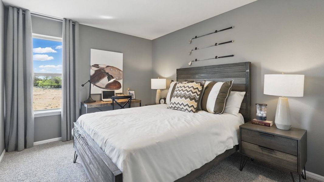 Furnished interior in a model home at Sandy Beach in Azle (Image 19). Furnished interior in a model home at Sandy Beach in Azle (Image 19).