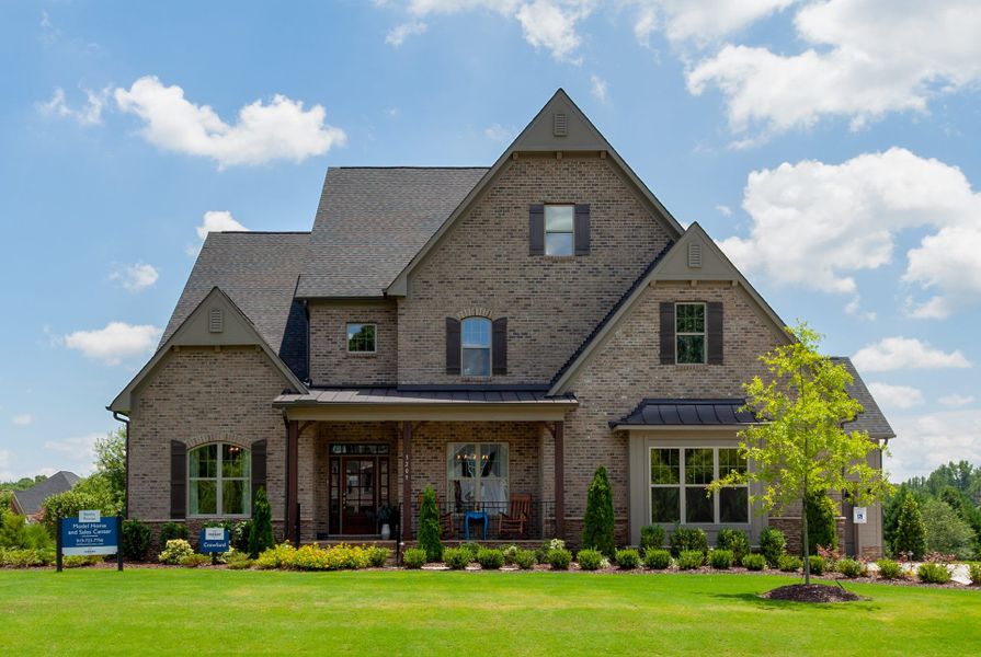 Front exterior of a home in the The Summit at Morgan Ridge community, located in Chapel Hill, NC (Image 11). Front exterior of a home in the The Summit at Morgan Ridge community, located in Chapel Hill, NC (Image 11).