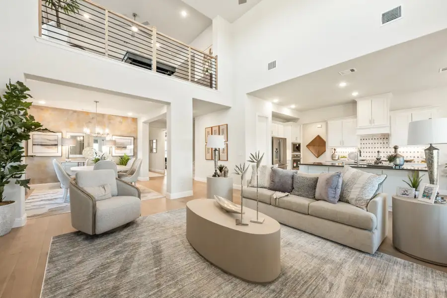 Family Room. Bloomfield Homes - New Homes in Dallas Fort Worth, Texas