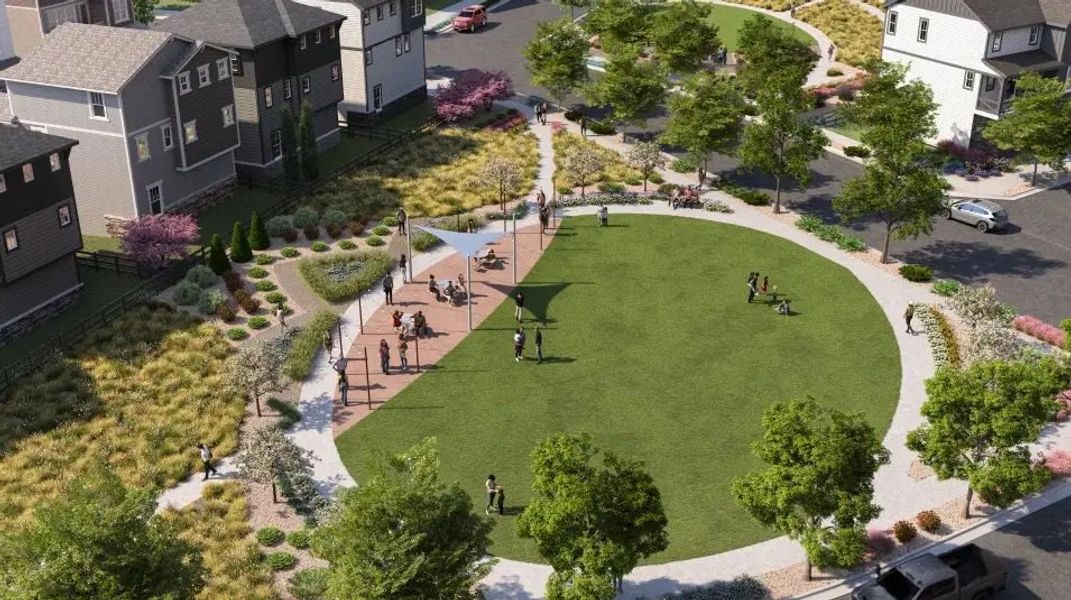 Image 3 of the Parterre master-planned community in Thornton, CO.