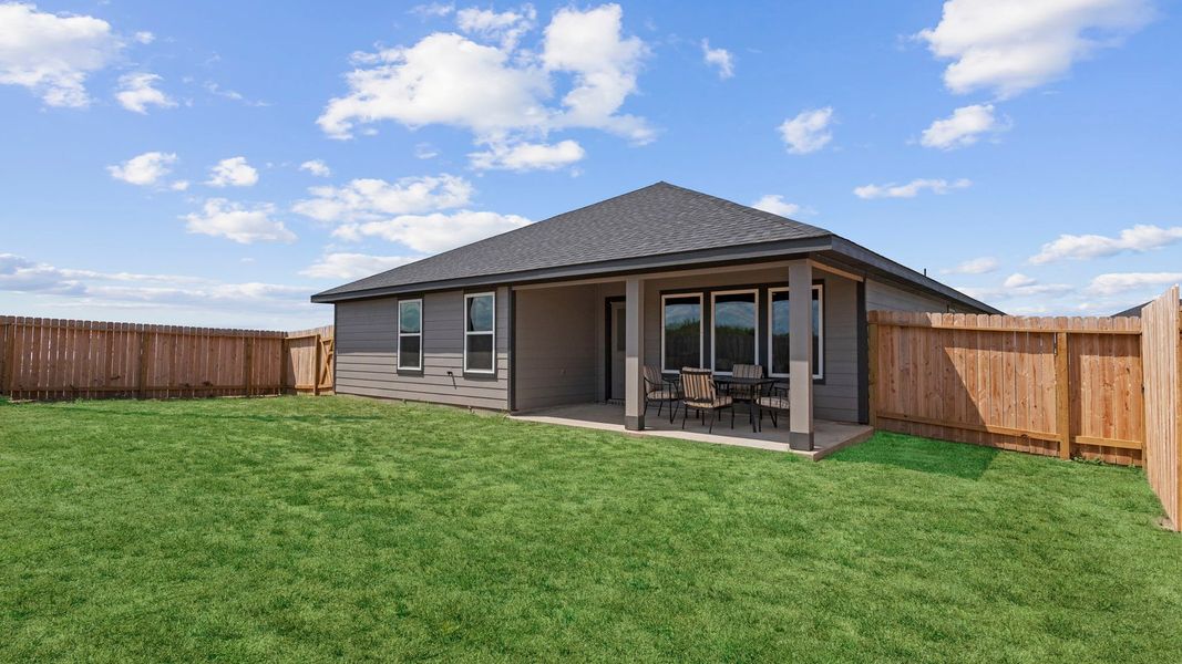 Exterior details of a home in August Trails, Needville (Image 12).