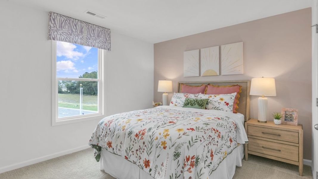 Furnished interior in a model home at Kalas Falls in Wake Forest (Image 39). Furnished interior in a model home at Kalas Falls in Wake Forest (Image 39).