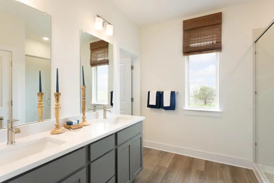 Primary Bath | Ellie at Avery Centre in Round Rock, TX by Landsea Homes