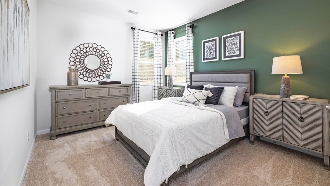 Furnished interior in a model home at Estates at Deer Hollow in Grovetown (Image 12).