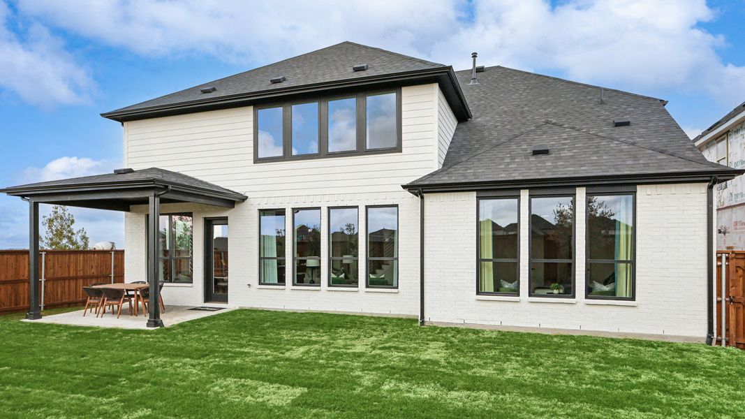 Exterior details of a home in Green Meadows Classic, Celina (Image 10).