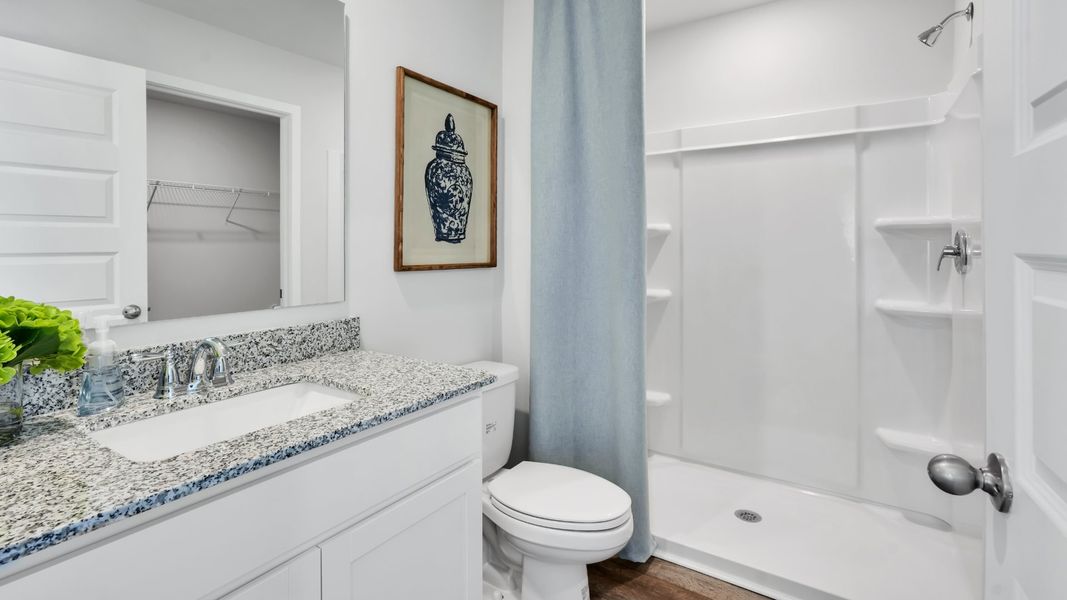 Furnished interior in a model home at Lockwood Landing in Supply (Image 17). Furnished interior in a model home at Lockwood Landing in Supply (Image 17).