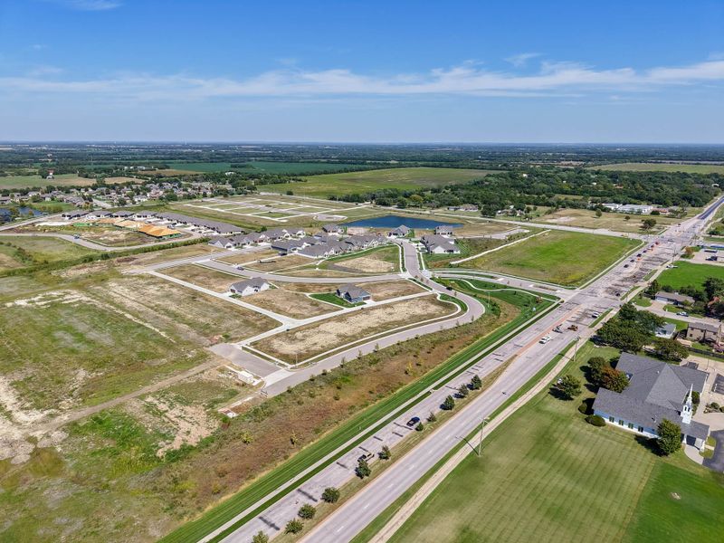 Site preparation and early development at The Courtyards at Cornerstone in Andover, KS (Image 10). Site preparation and early development at The Courtyards at Cornerstone in Andover, KS (Image 10).