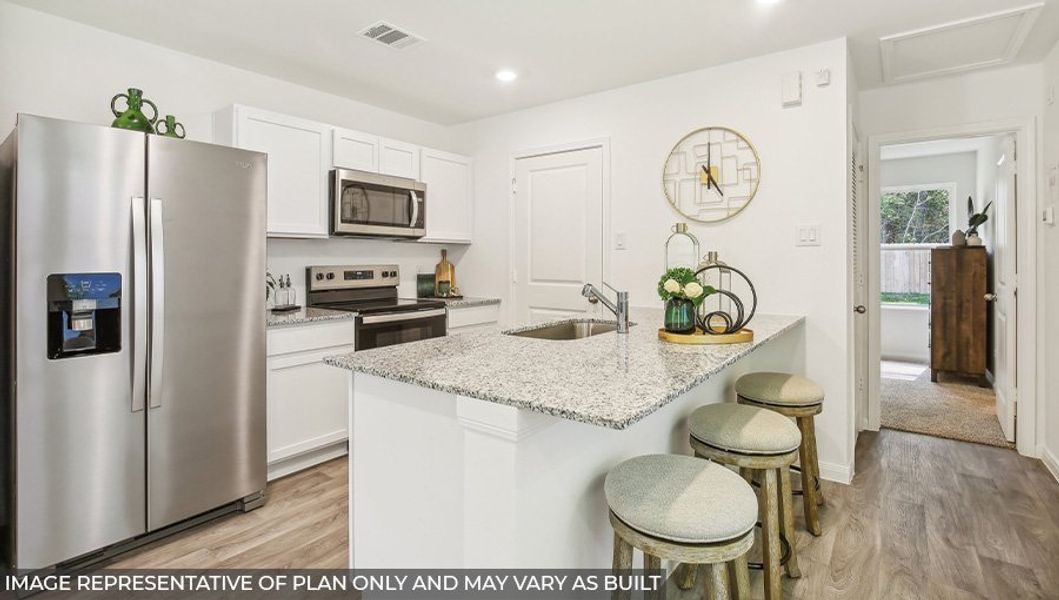 Furnished interior in a model home at Cartwright Mays in Crandall (Image 20). Furnished interior in a model home at Cartwright Mays in Crandall (Image 20).