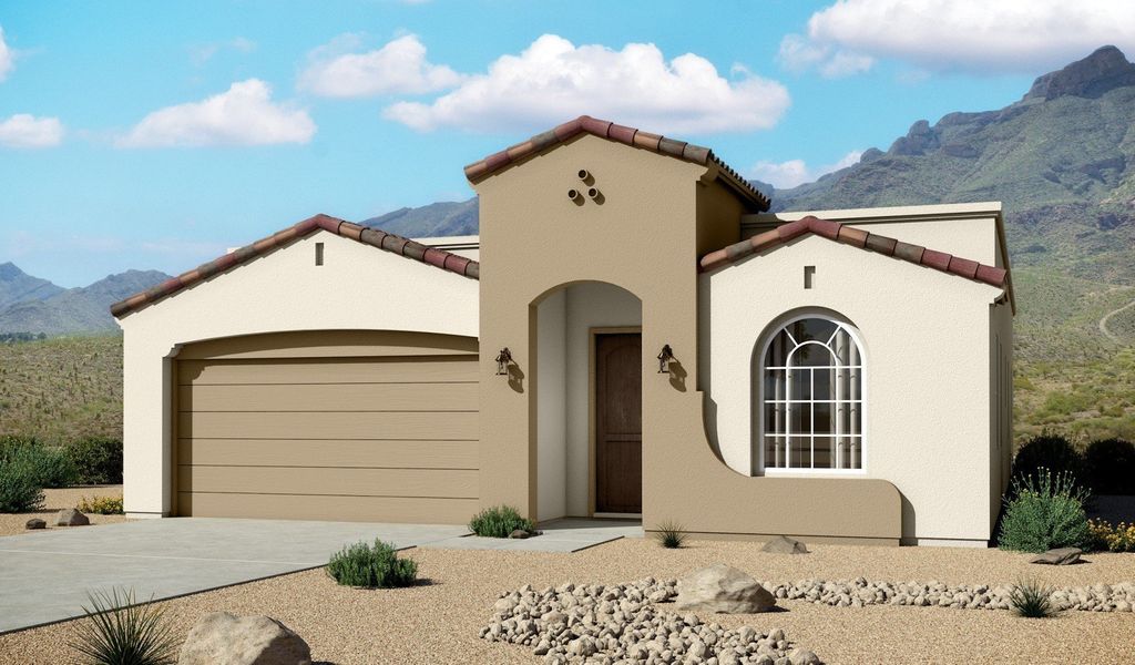 Front exterior of a home in the Hillside Park community, located in El Paso, TX (Image 15).