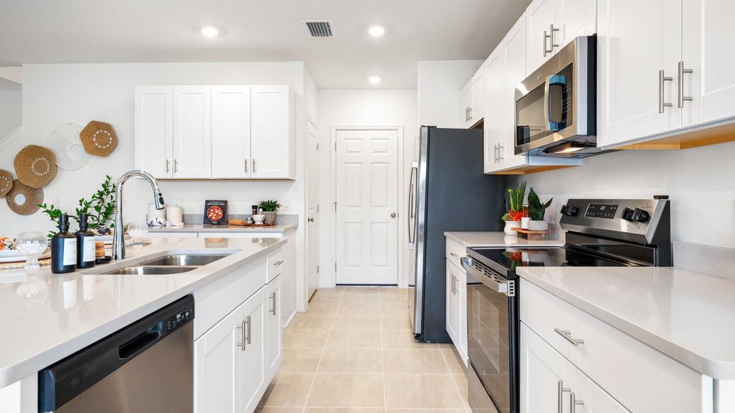 Furnished interior in a model home at Solena in North Fort Myers (Image 16).