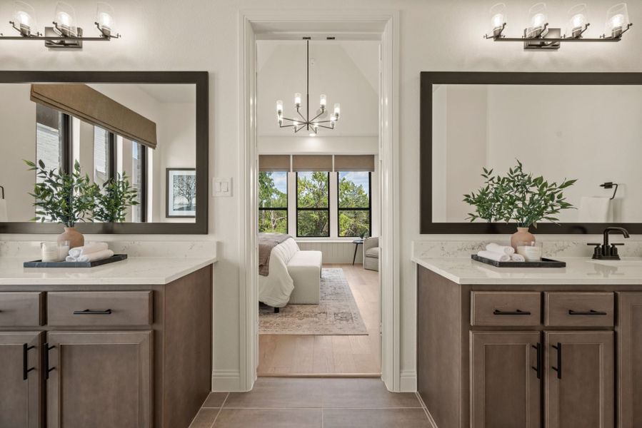 Furnished interior in a model home at Park Hills in Rockwall (Image 17). Furnished interior in a model home at Park Hills in Rockwall (Image 17).