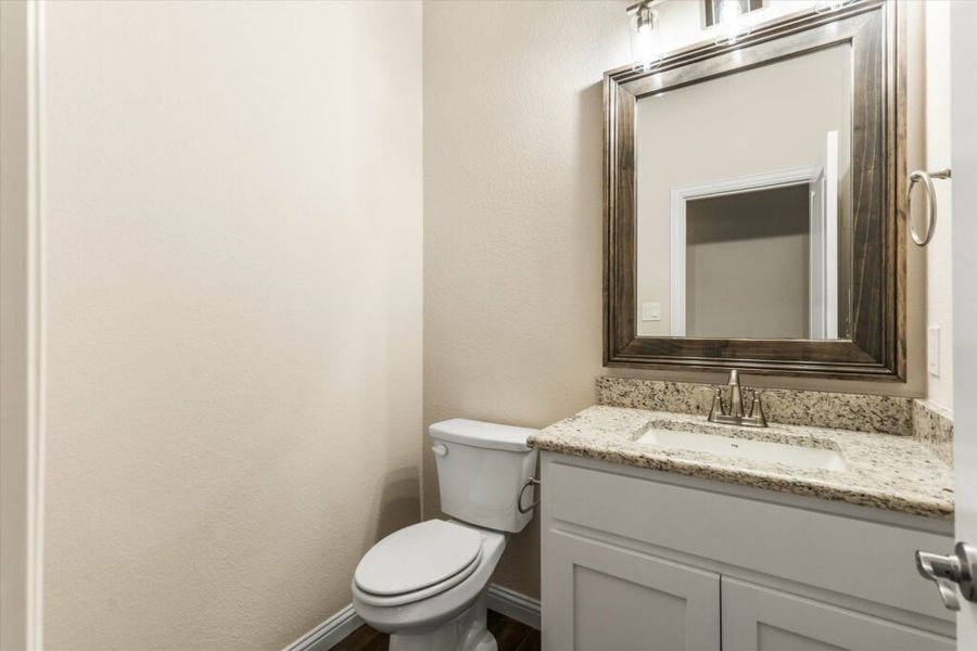 Furnished interior in a model home at Wildcat Ridge in Godley (Image 10). Furnished interior in a model home at Wildcat Ridge in Godley (Image 10).