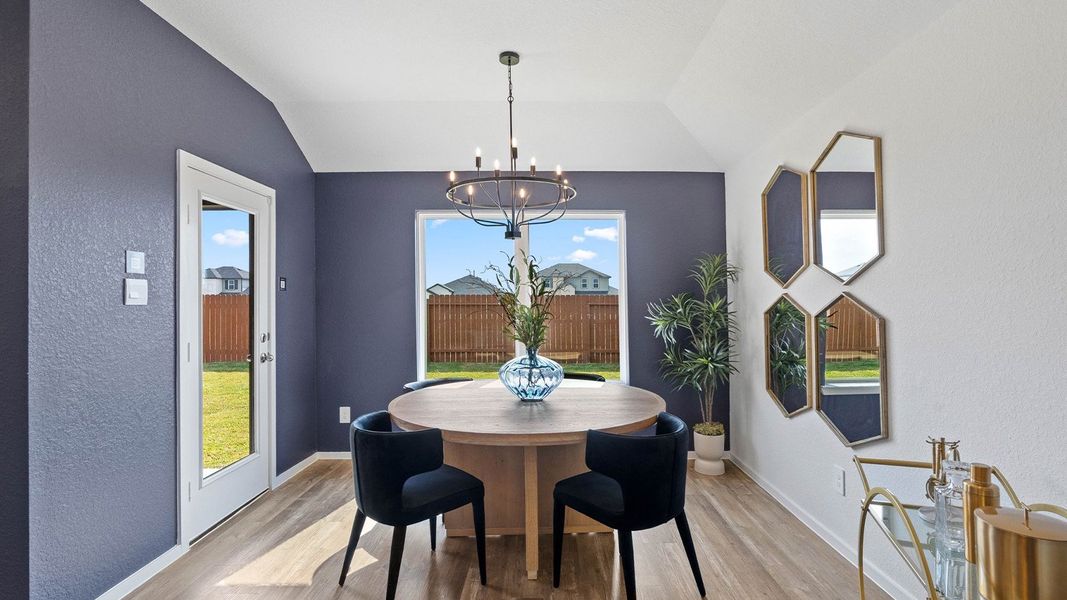 Furnished interior in a model home at Medina in Dayton (Image 17).