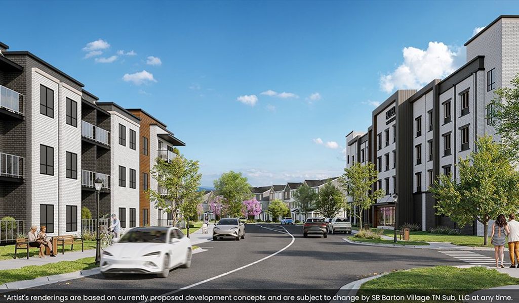 Condo located in The Crossings at Barton Village, Lebanon, highlighting architectural design (Image 4). Condo located in The Crossings at Barton Village, Lebanon, highlighting architectural design (Image 4).