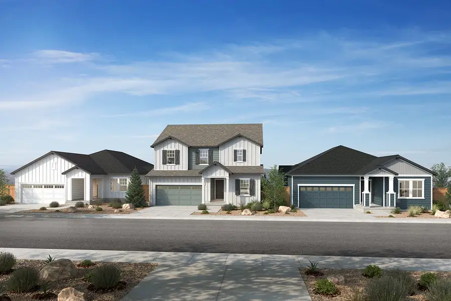 Front exterior of a home in the Brighton Crossings community, located in Brighton, CO (Image 1). Front exterior of a home in the Brighton Crossings community, located in Brighton, CO (Image 1).