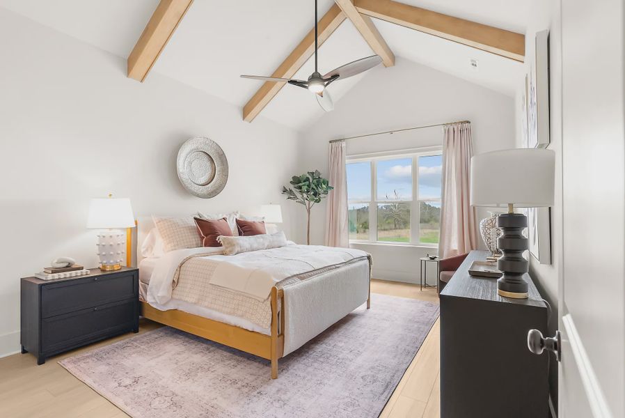 Furnished interior in a model home at Reeds Vale in Franklin (Image 13).