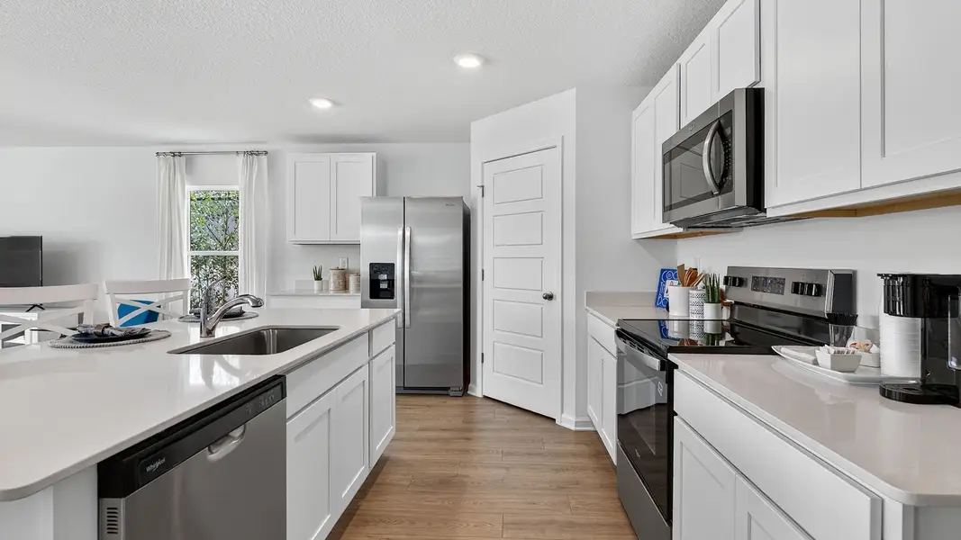 Furnished interior in a model home at Palm Coast Homesites in Palm Coast (Image 8).