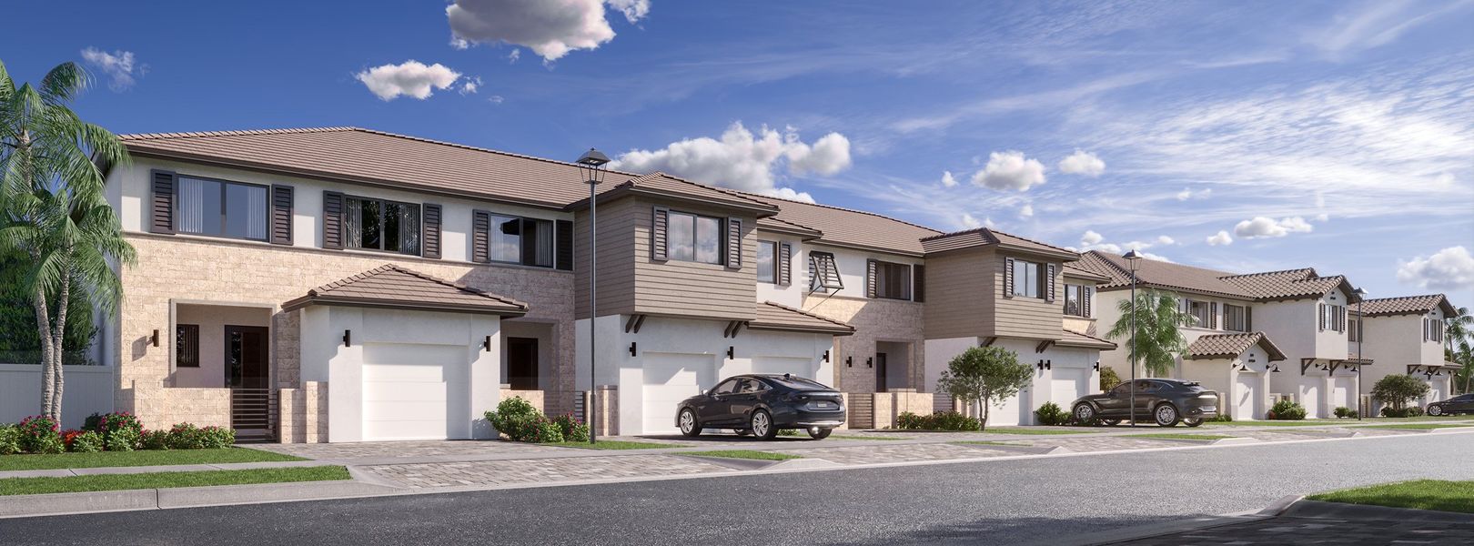 Lusso Solterra Streetscape 2of2