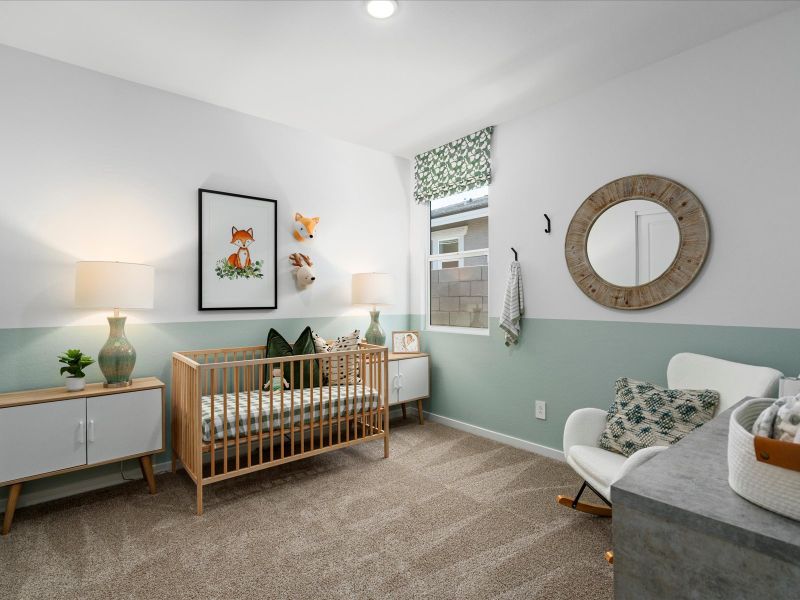 Bedroom in the Jubilee Floorplan at Silva Farms