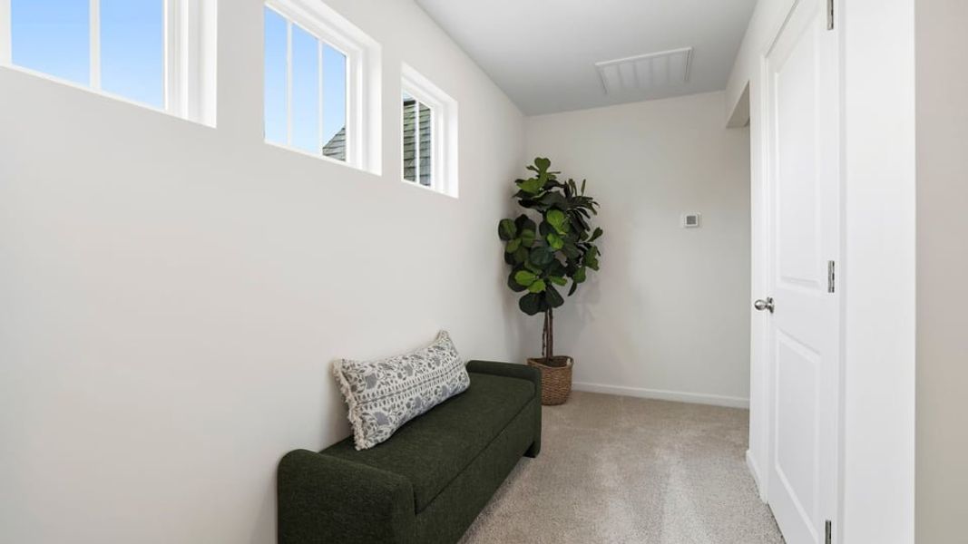 Furnished interior in a model home at Sherwood Gardens in Landrum (Image 30).