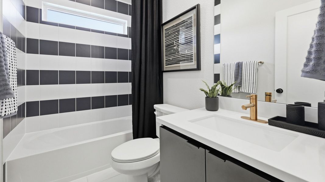 Furnished interior in a model home at Taylor Estates in Corinth (Image 29). Furnished interior in a model home at Taylor Estates in Corinth (Image 29).