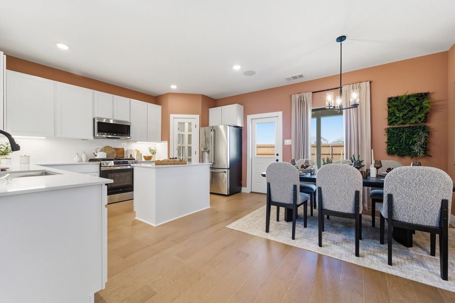 Furnished interior in a model home at Heartland in Heartland (Image 29).
