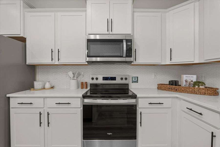 Furnished interior in a model home at Southbridge in Sumter (Image 26).