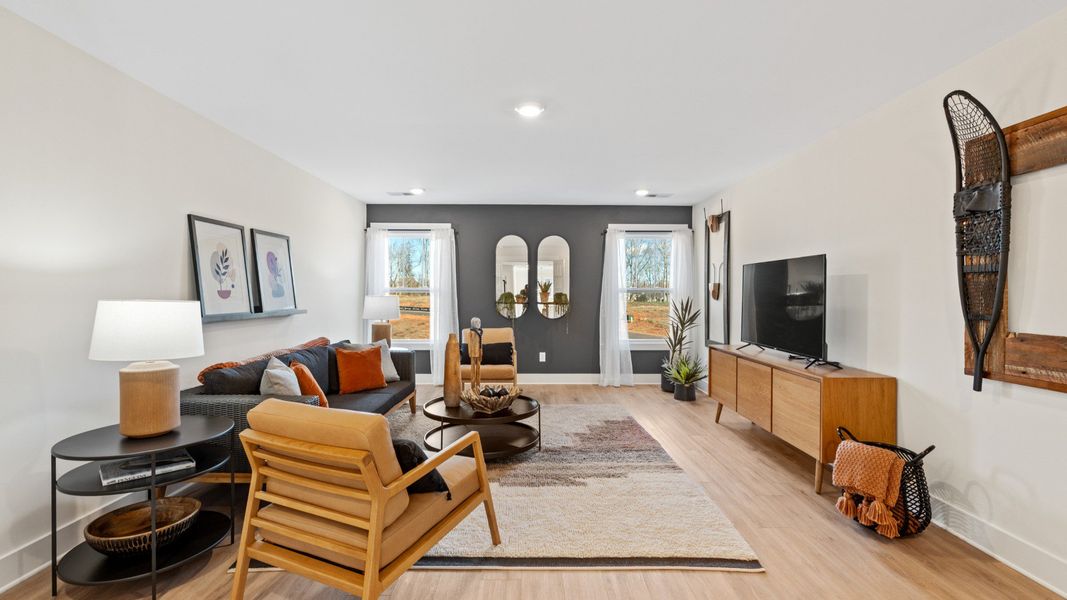 Furnished interior in a model home at Foxbank in Gray Court (Image 56). Furnished interior in a model home at Foxbank in Gray Court (Image 56).