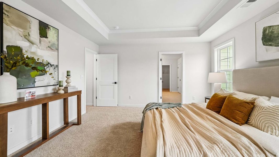 Furnished interior in a model home at Avalon of Gastonia in Gastonia (Image 16).